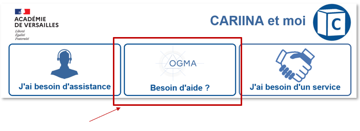 acces OGMA sur Cariina